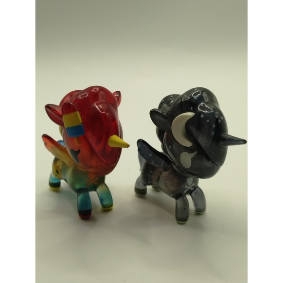 Tokidoki Unicorns- Set Of 2 Figurines Series 6 Galáctica Mini Art Toys - Picture 1 of 10